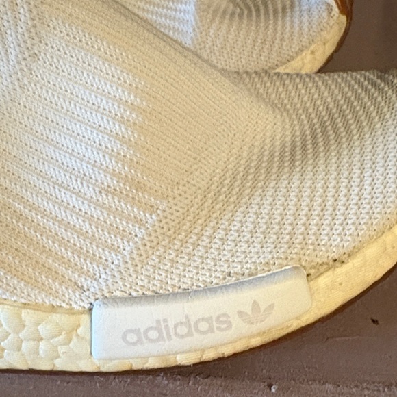 Adidas Cream Slip-On Sneakers - Picture 2 of 10